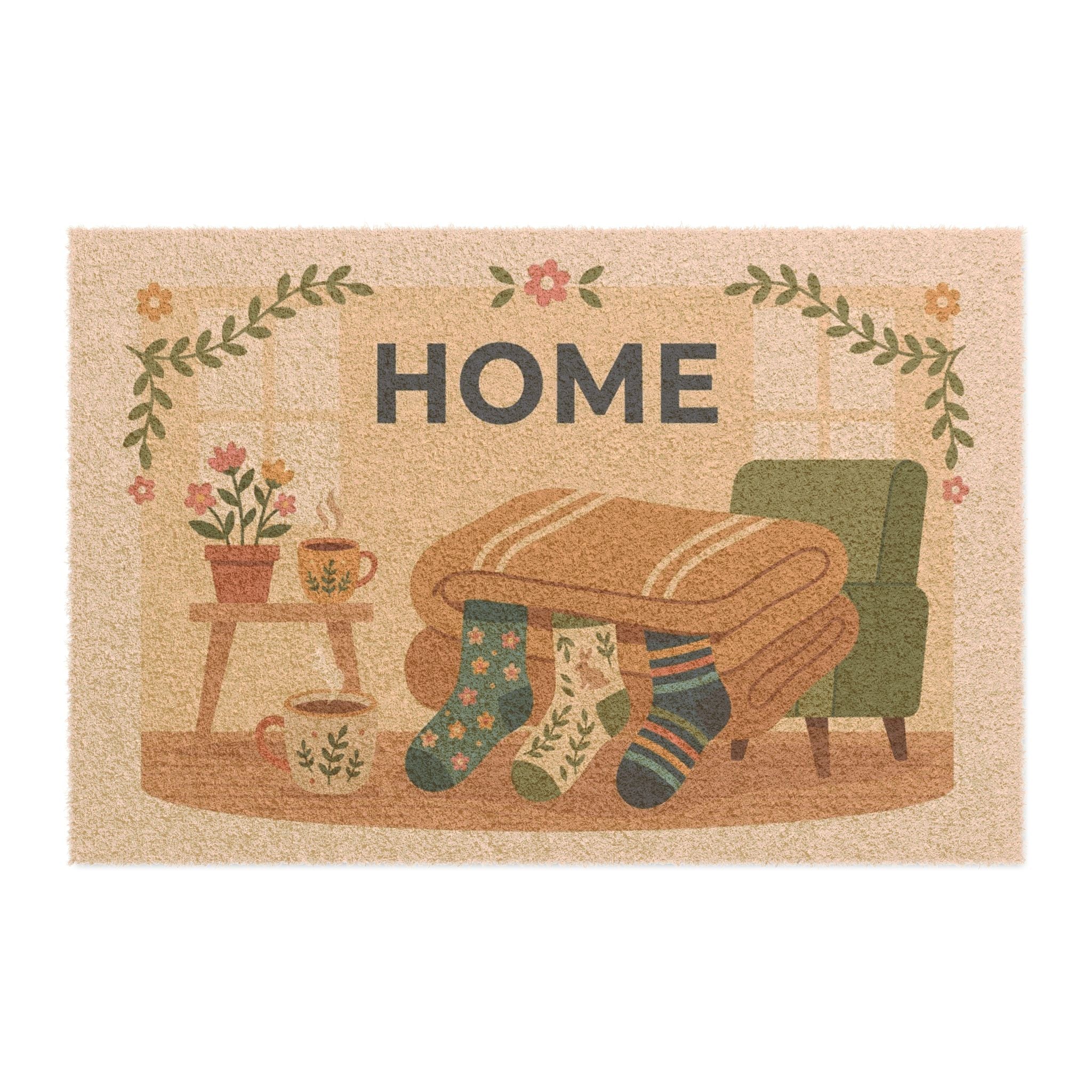Cozy Spring Snuggle Home Art Print