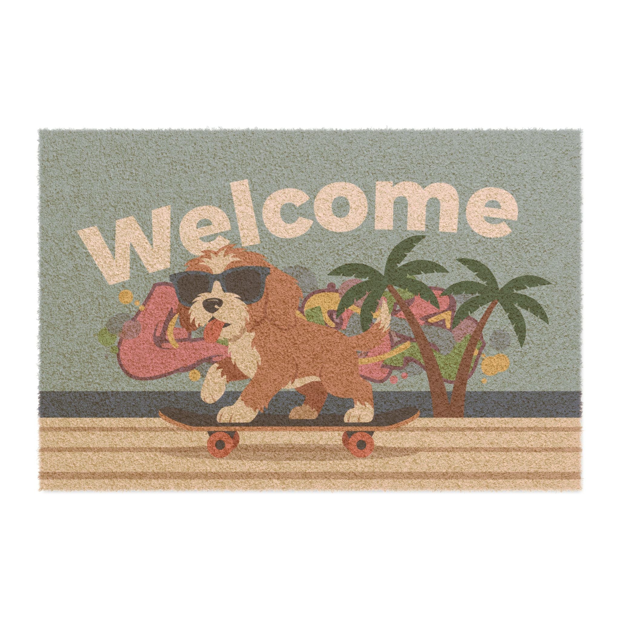 Skate Doodle Venice Vibe | Simple Bold