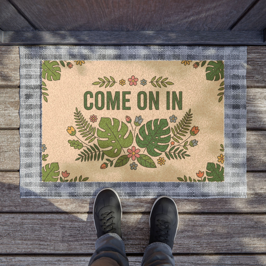 Monstera Meadow Welcome Art