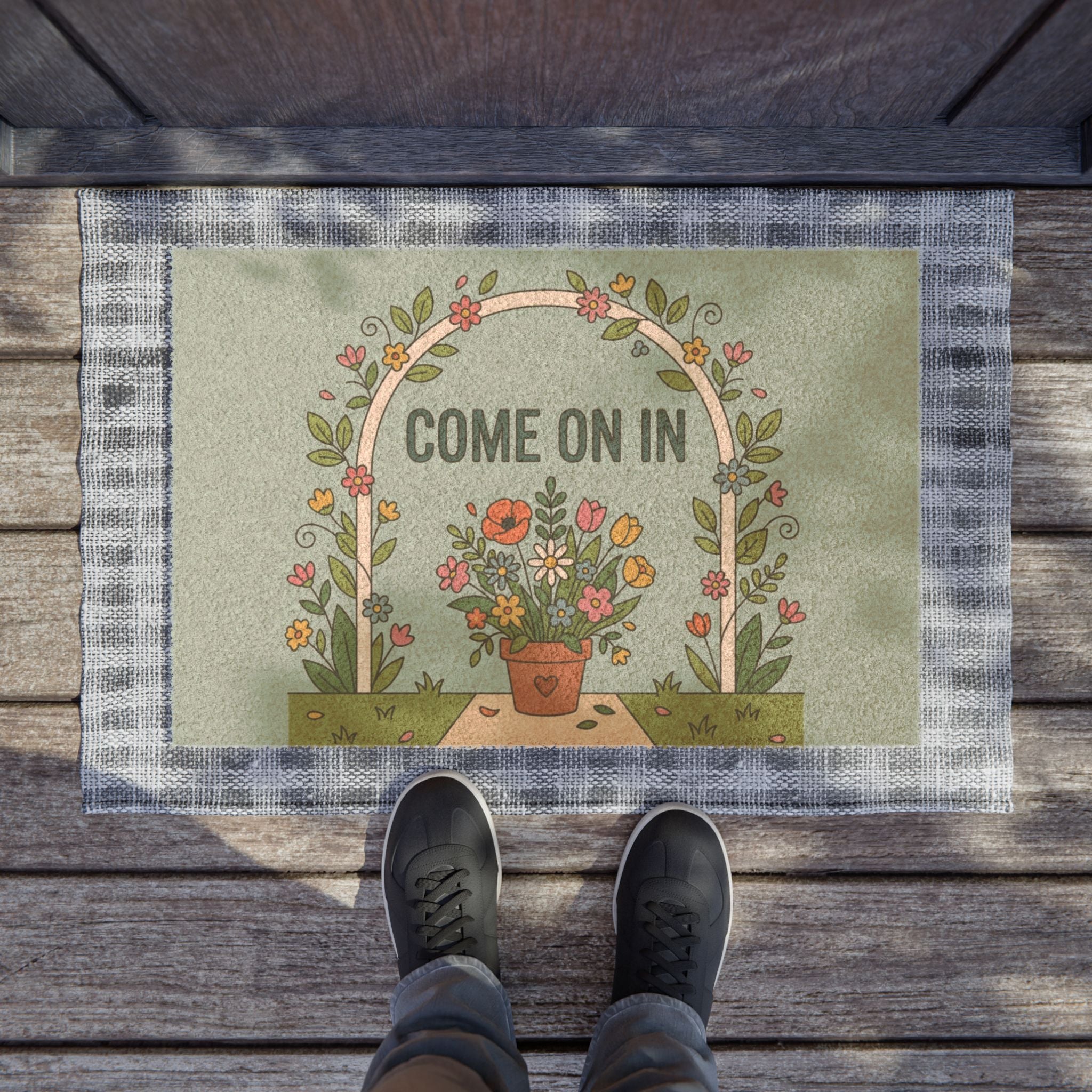 Come On In Wildflower Archway