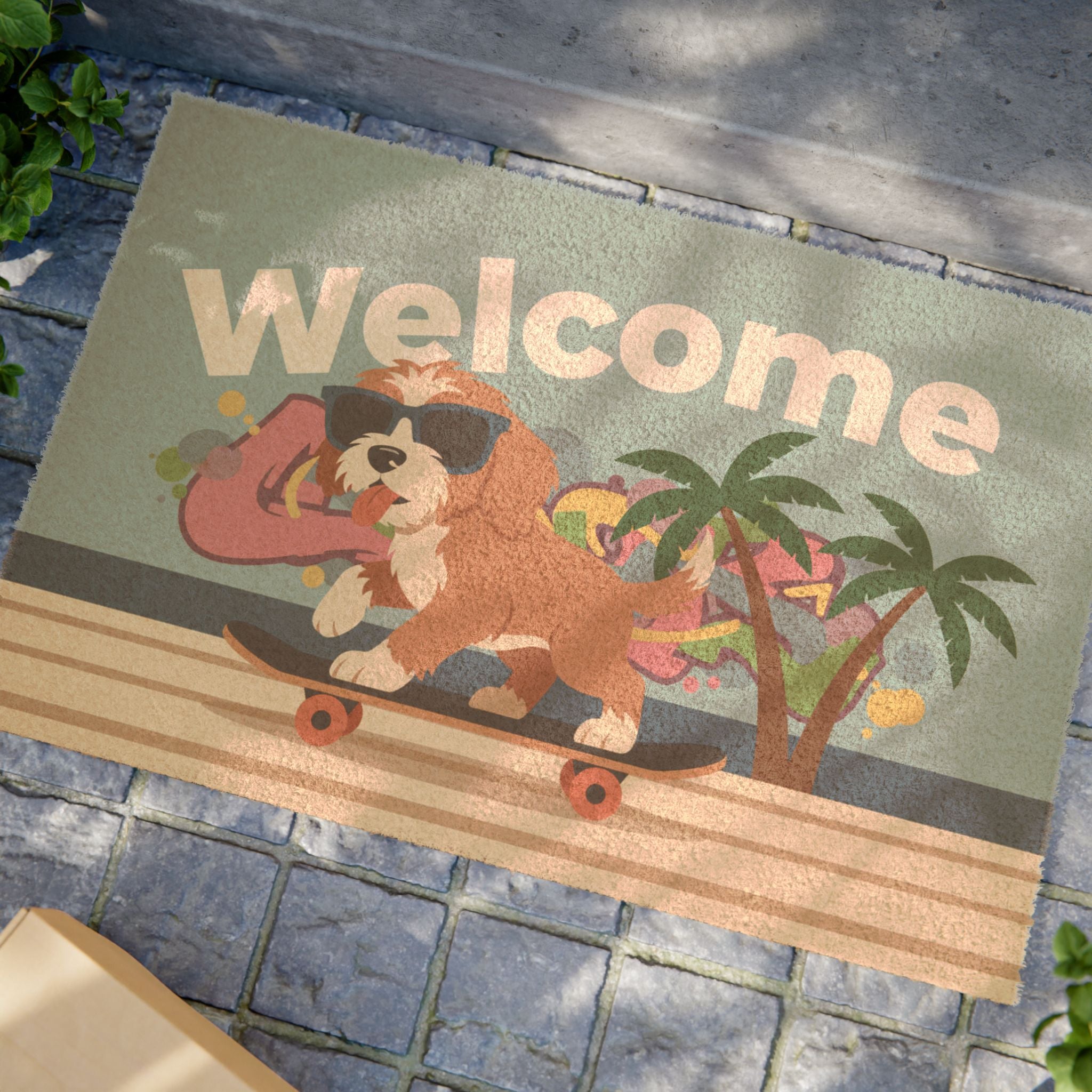 Skate Doodle Venice Vibe | Simple Bold