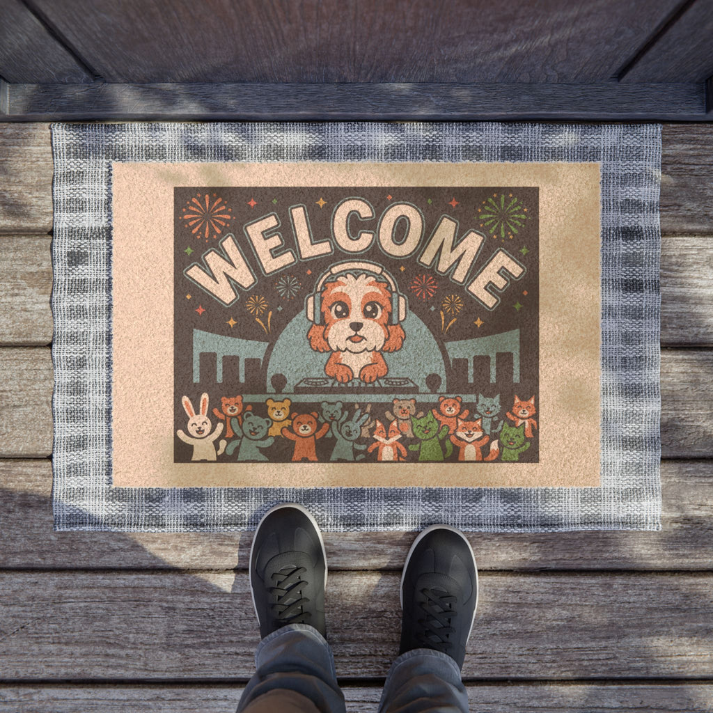 Simple Bold Doodle DJ Bash