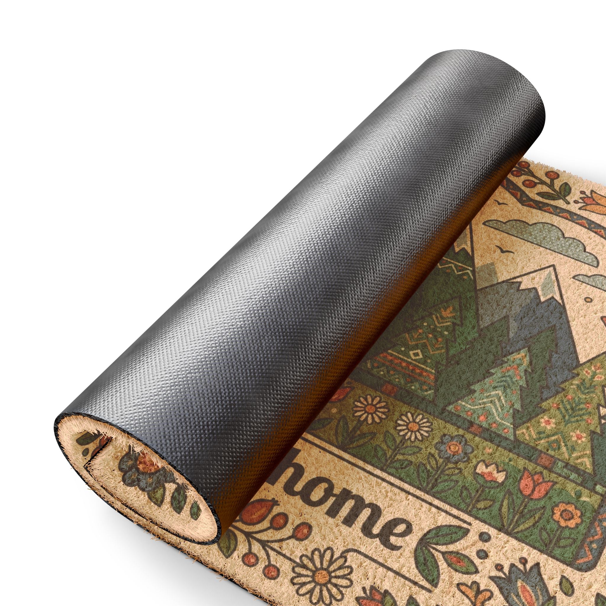 Nordic Peaks & Pines Welcome Home Doormat