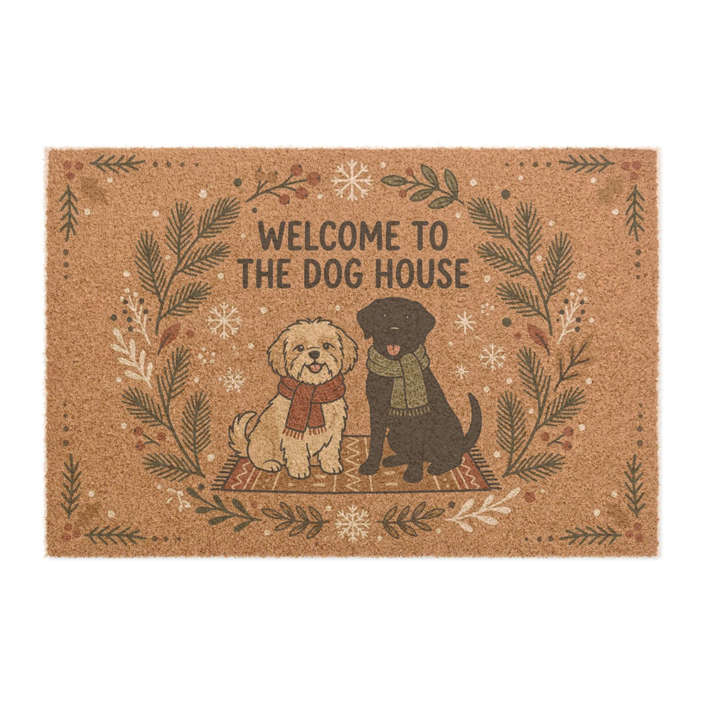 Tilly & Penny: Winter Dog House Doormat