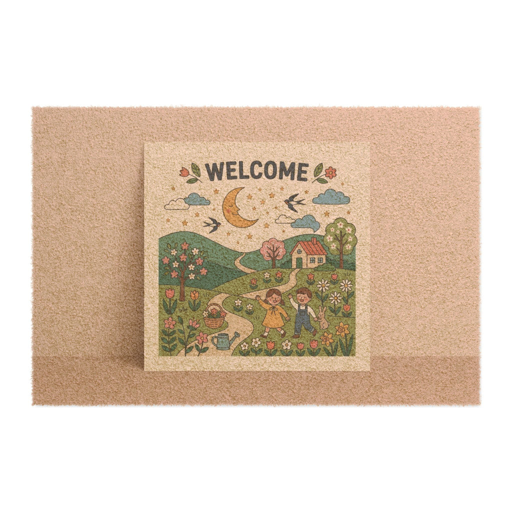 Moonlit Spring Meadows Welcome Art