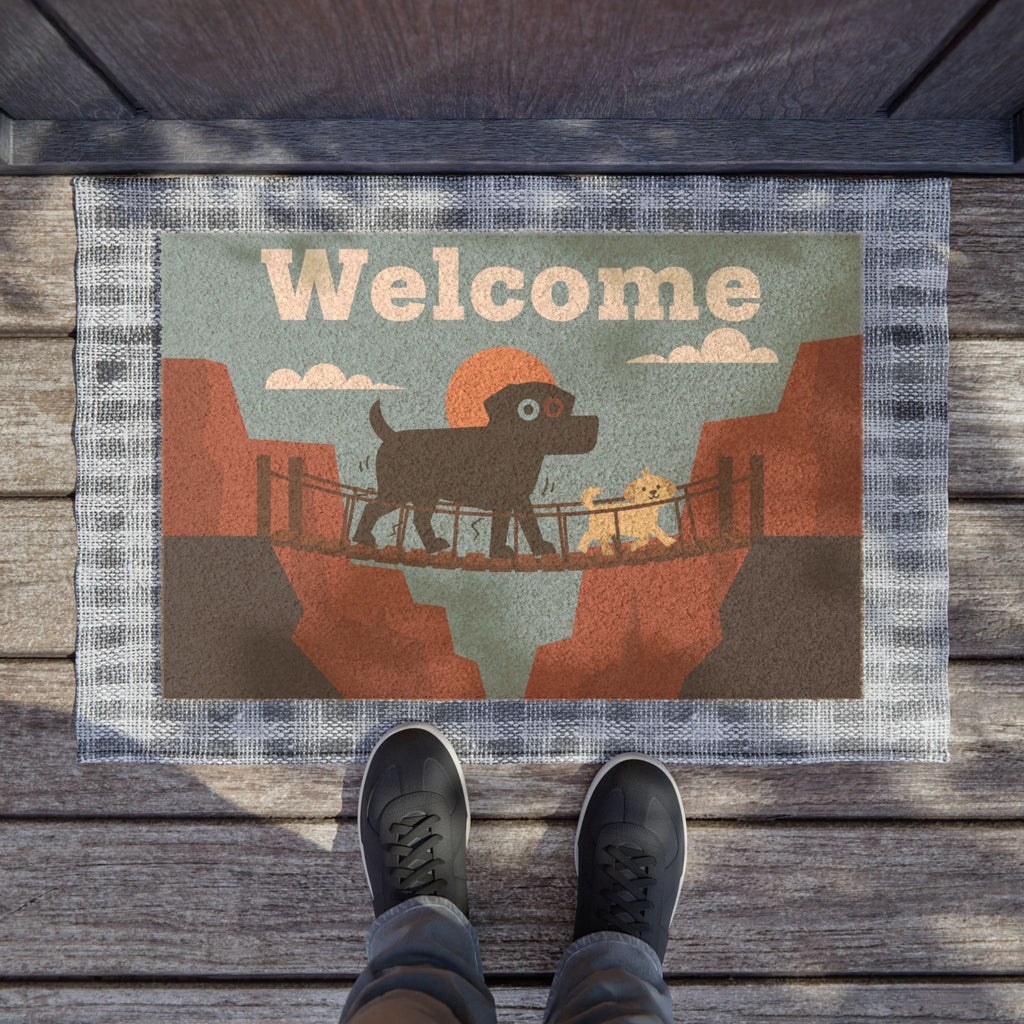 Bold Bridge Pups: Fear vs. Frolic