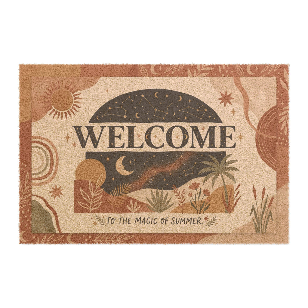 Celestial Oasis Summer Magic Welcome Doormat