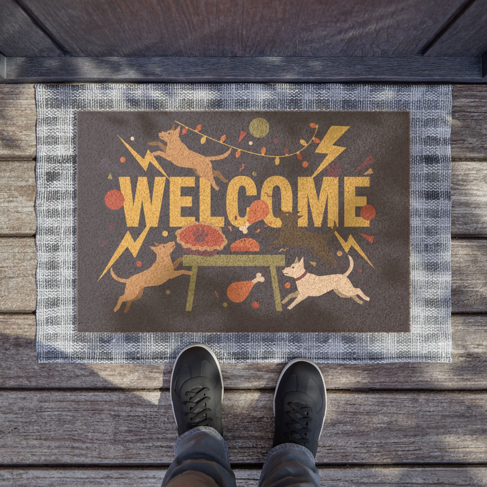 Electric Thanksgiving Dinner Dogs