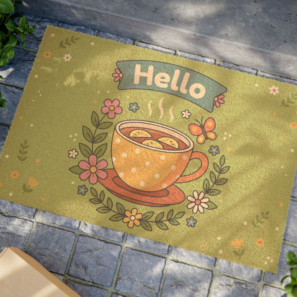 Hello Spring Lemon Tea Art Print