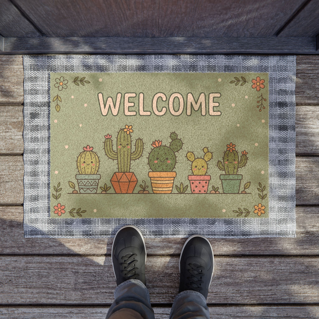 Prickly Pals Spring Welcome Doormat