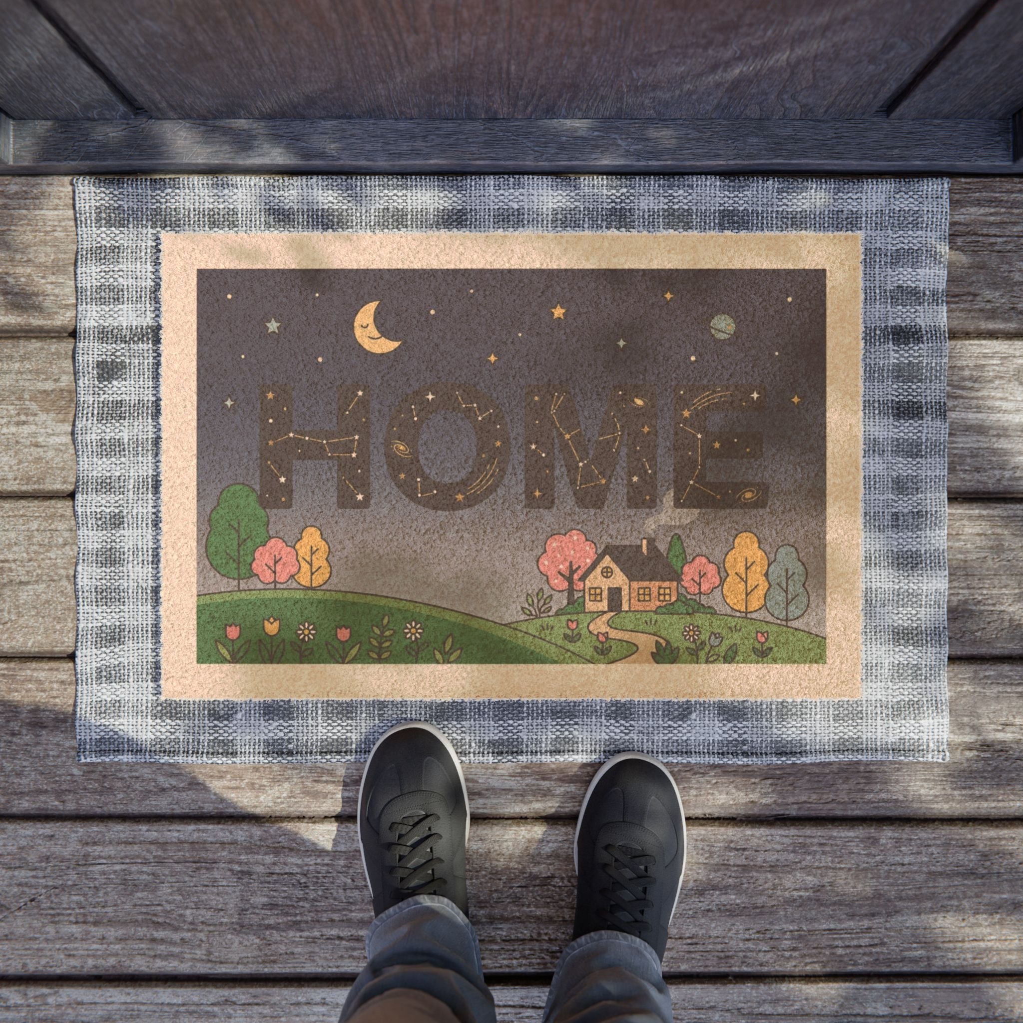 Celestial Constellations Spring Home Sign