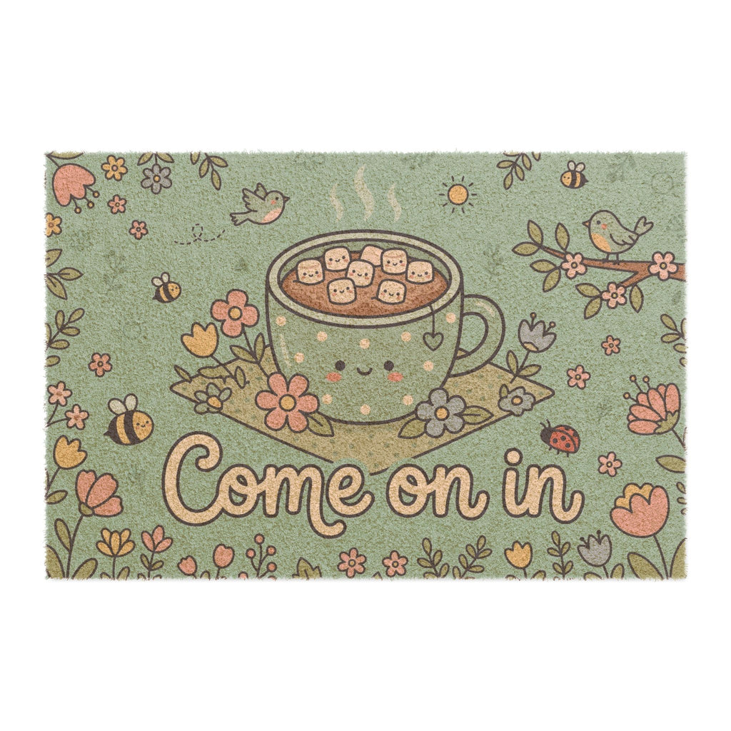 Kawaii Spring Cocoa Welcome Sign