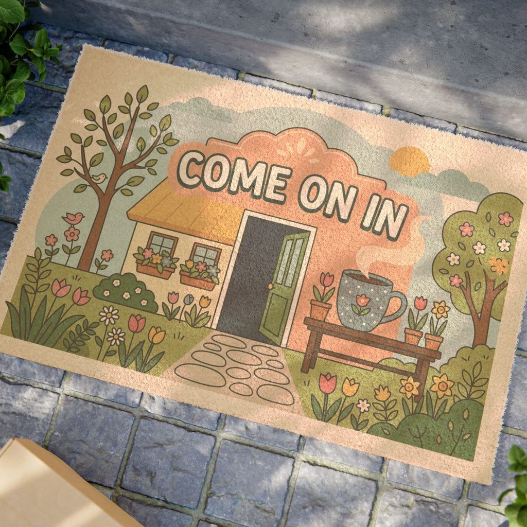 Come On In Cozy Garden Art Print