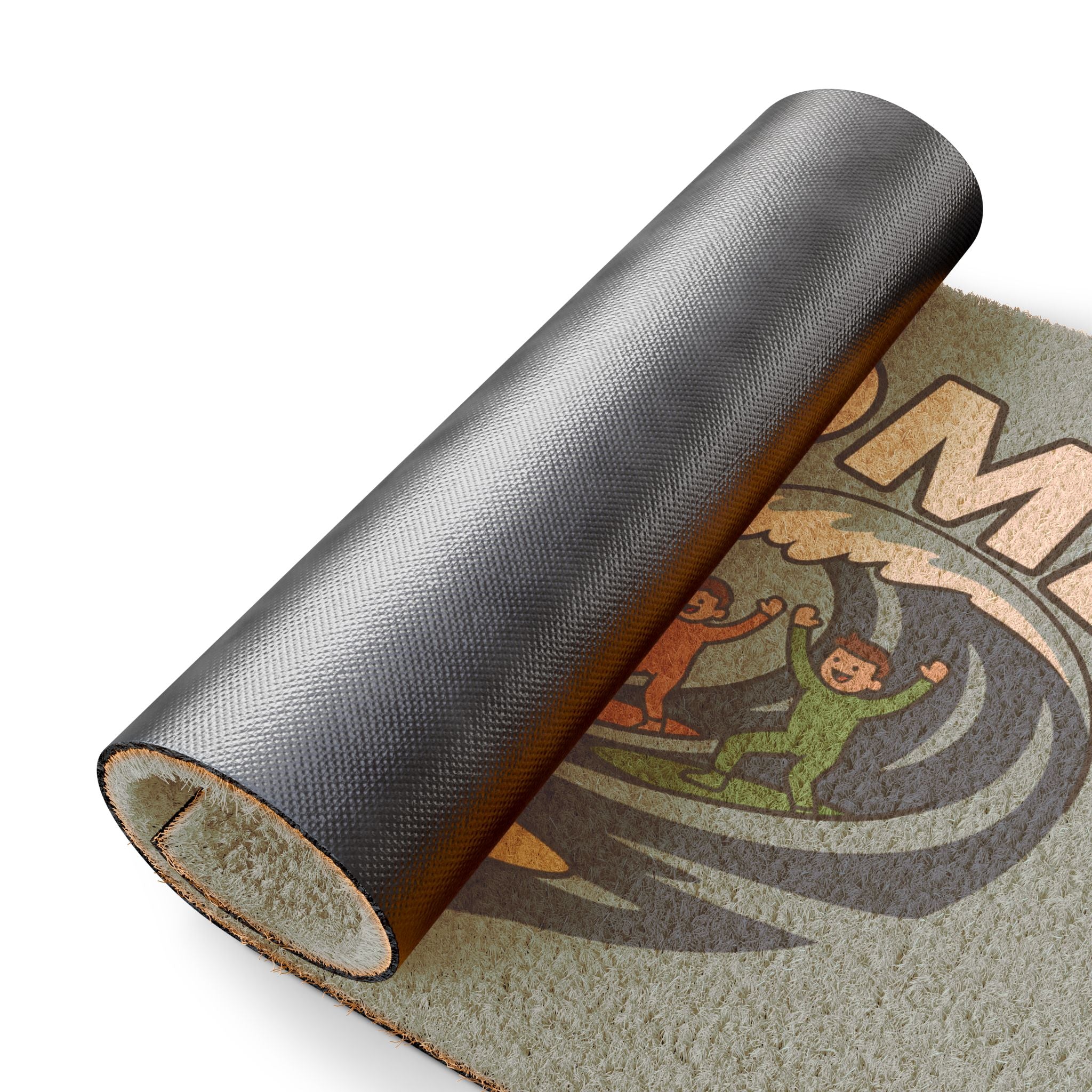 Rad Doodle Surfer: Bold & Simple Wave Art