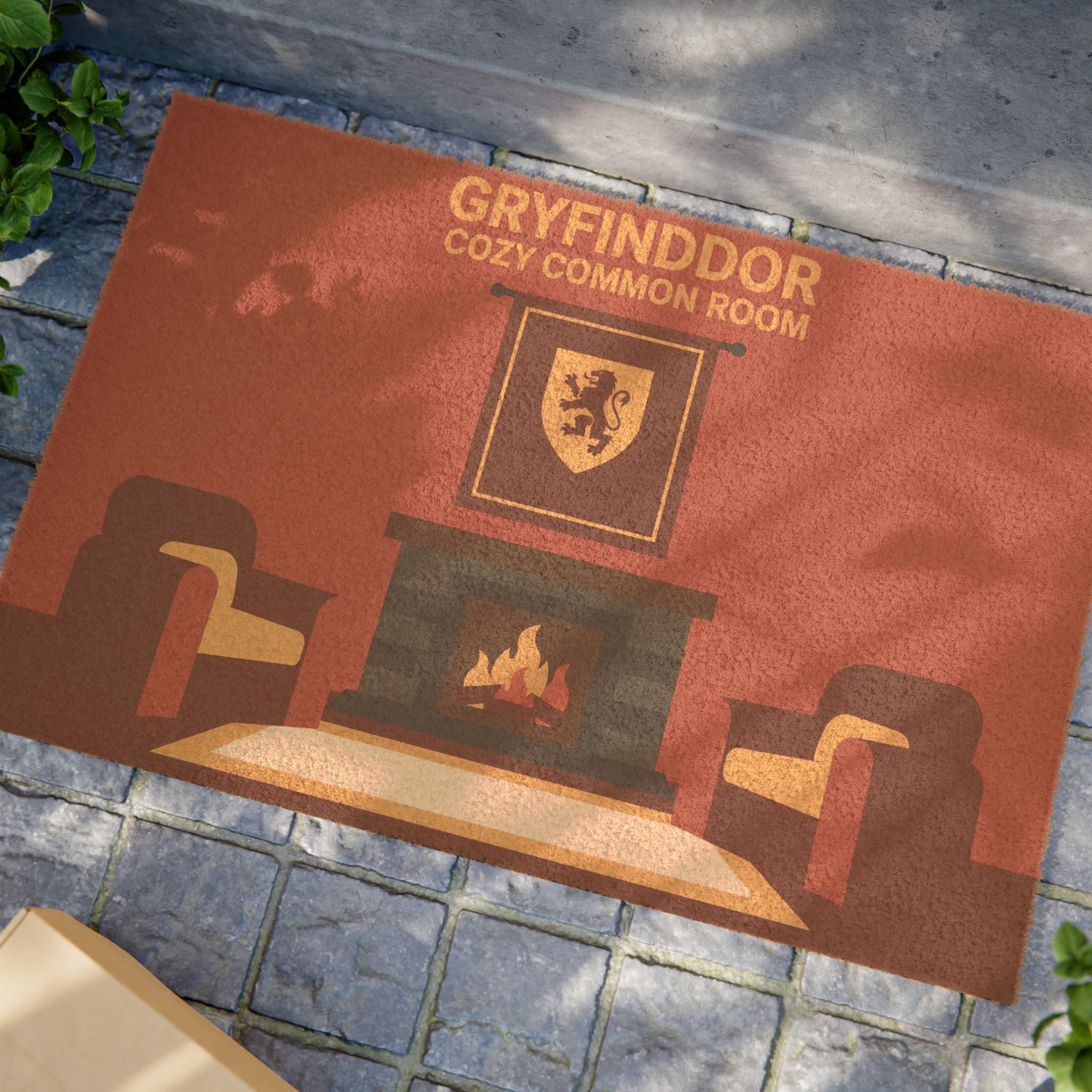 Bold Gryffindor Common Room Art