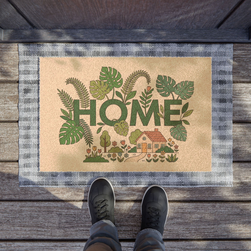 Monstera Meadow Home Art Print