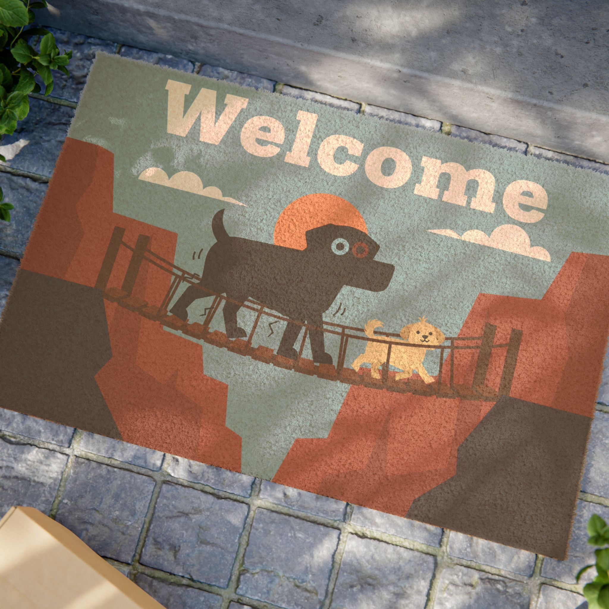 Bold Bridge Pups: Fear vs. Frolic