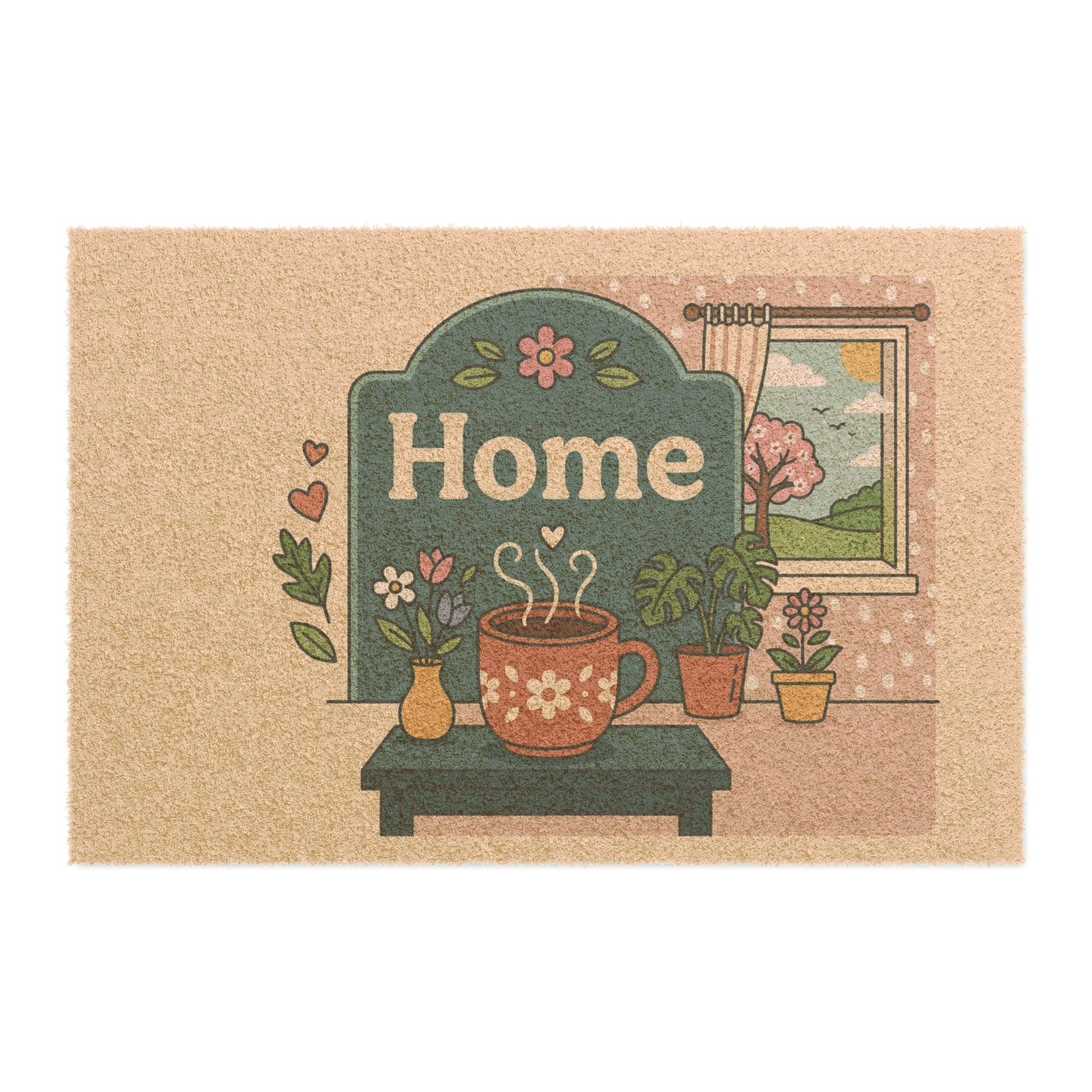 Cozy Spring Morning Coffee Art Print