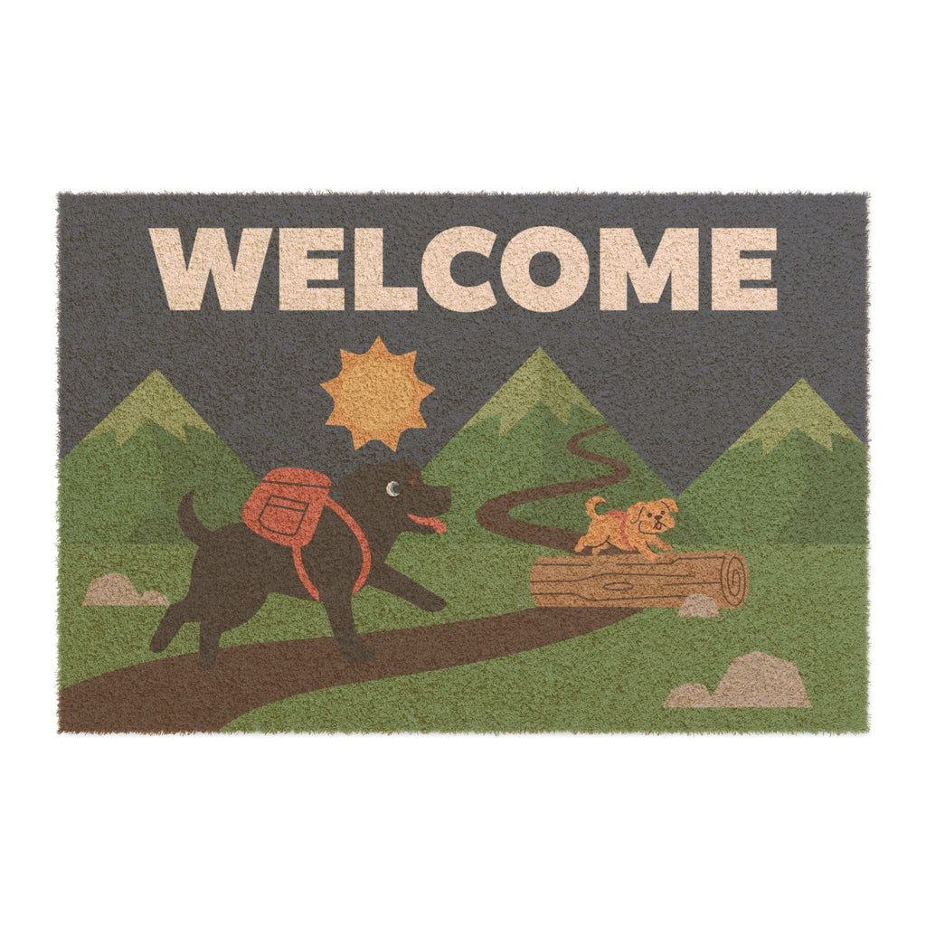 Adventure Pups: Bold & Simple Trail Art