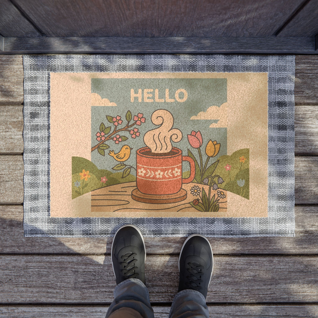 Hello Spring Cozy Mug Wall Art