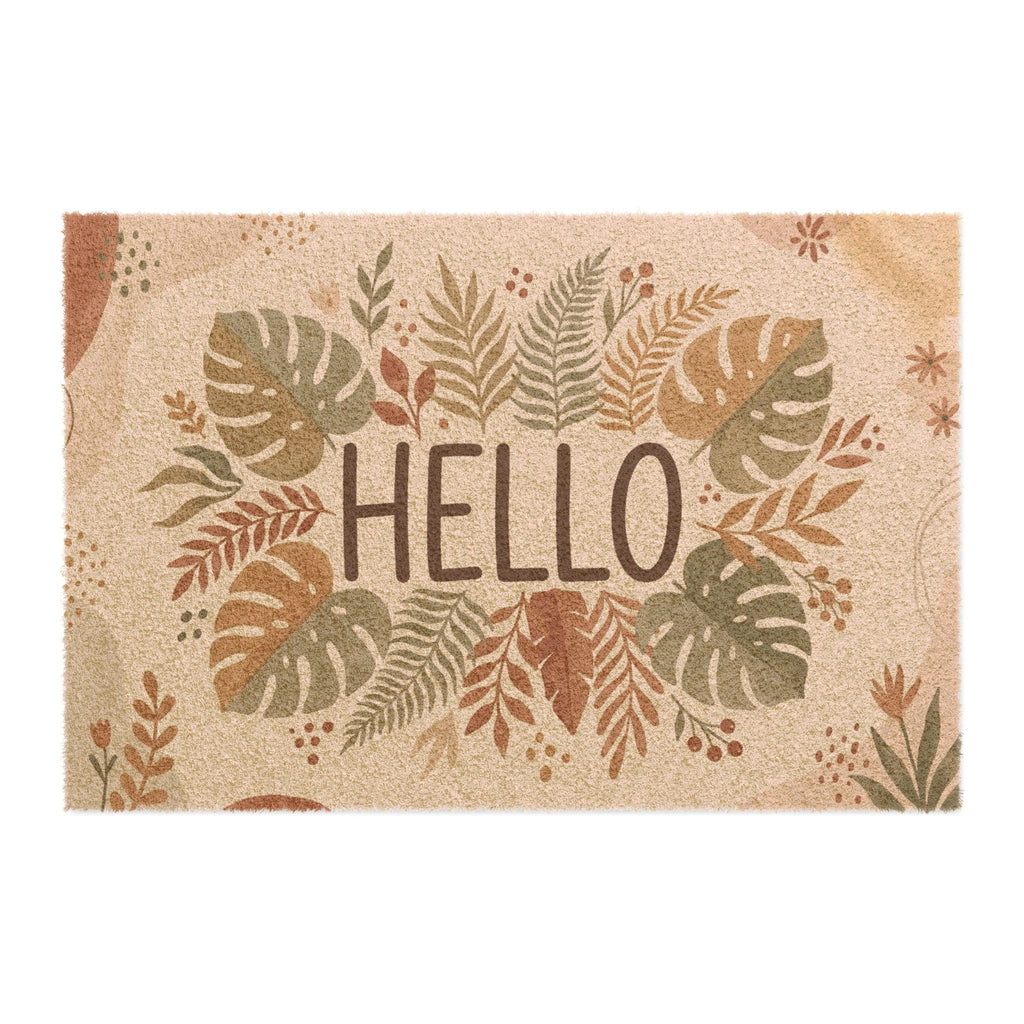 Boho Garden Hello Botanical Doormat