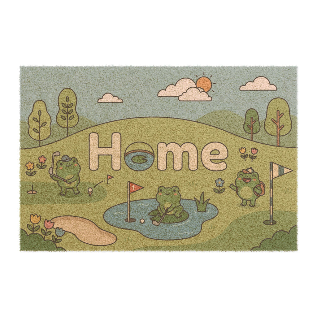 Hoppy Golfers Spring Home Art