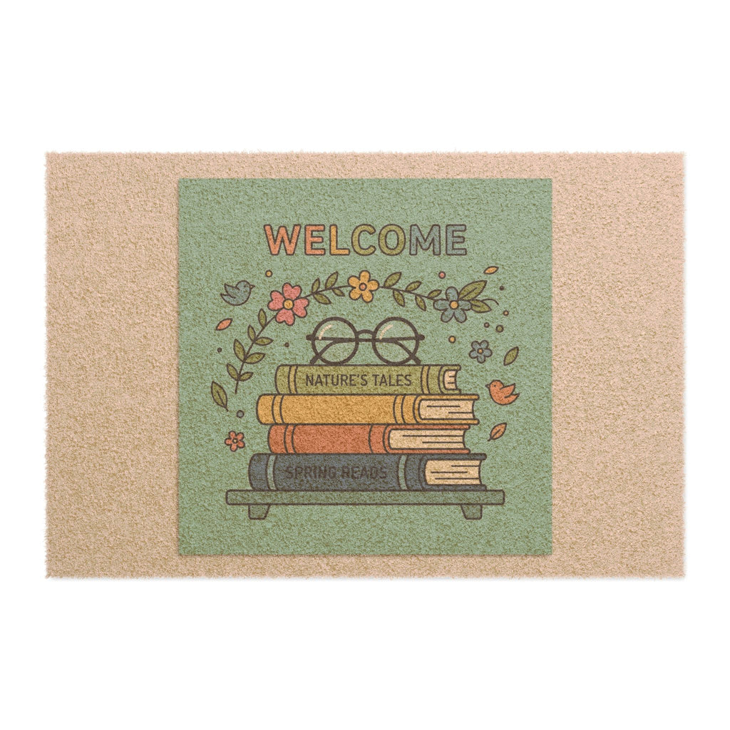 Spring Bookworm Welcome Art Print