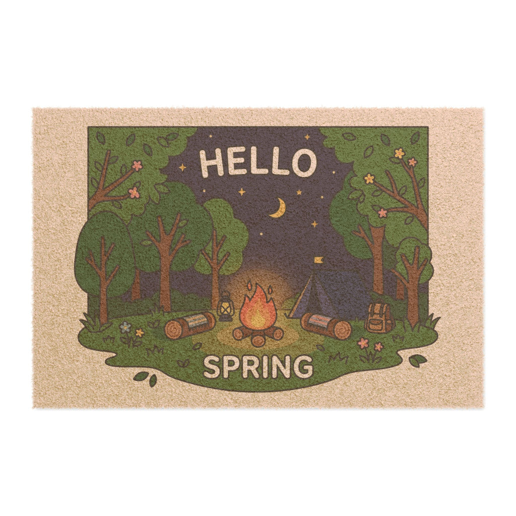 Cozy Spring Campfire Wall Art