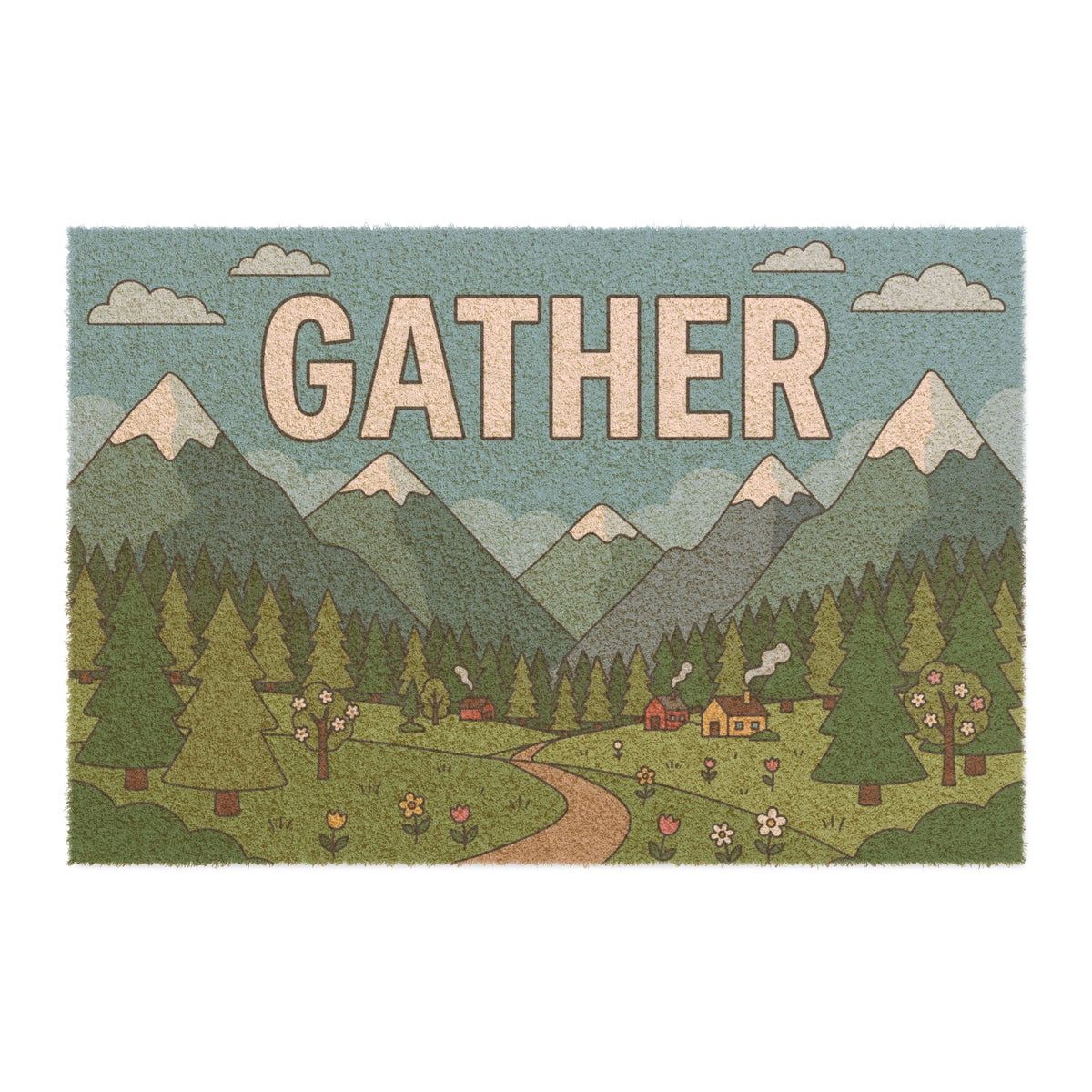 Alpine Meadow Gather Cozy Wall Art