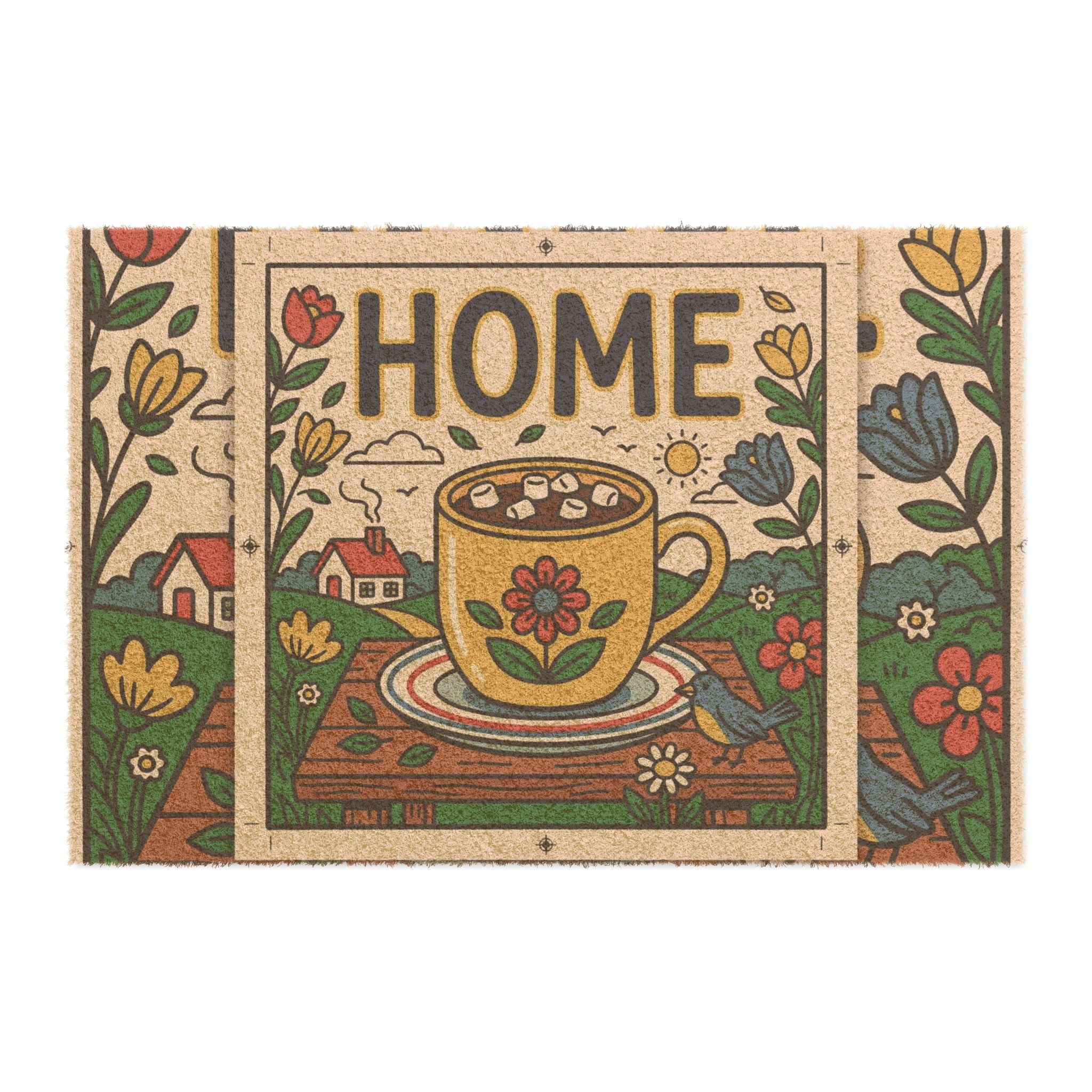 Retro Cozy Spring Home Cocoa Art Print