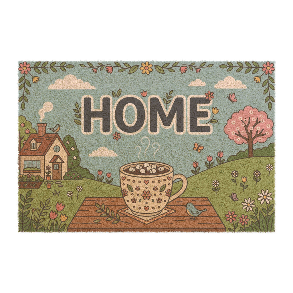 Cozy Cocoa Spring Home Art Print