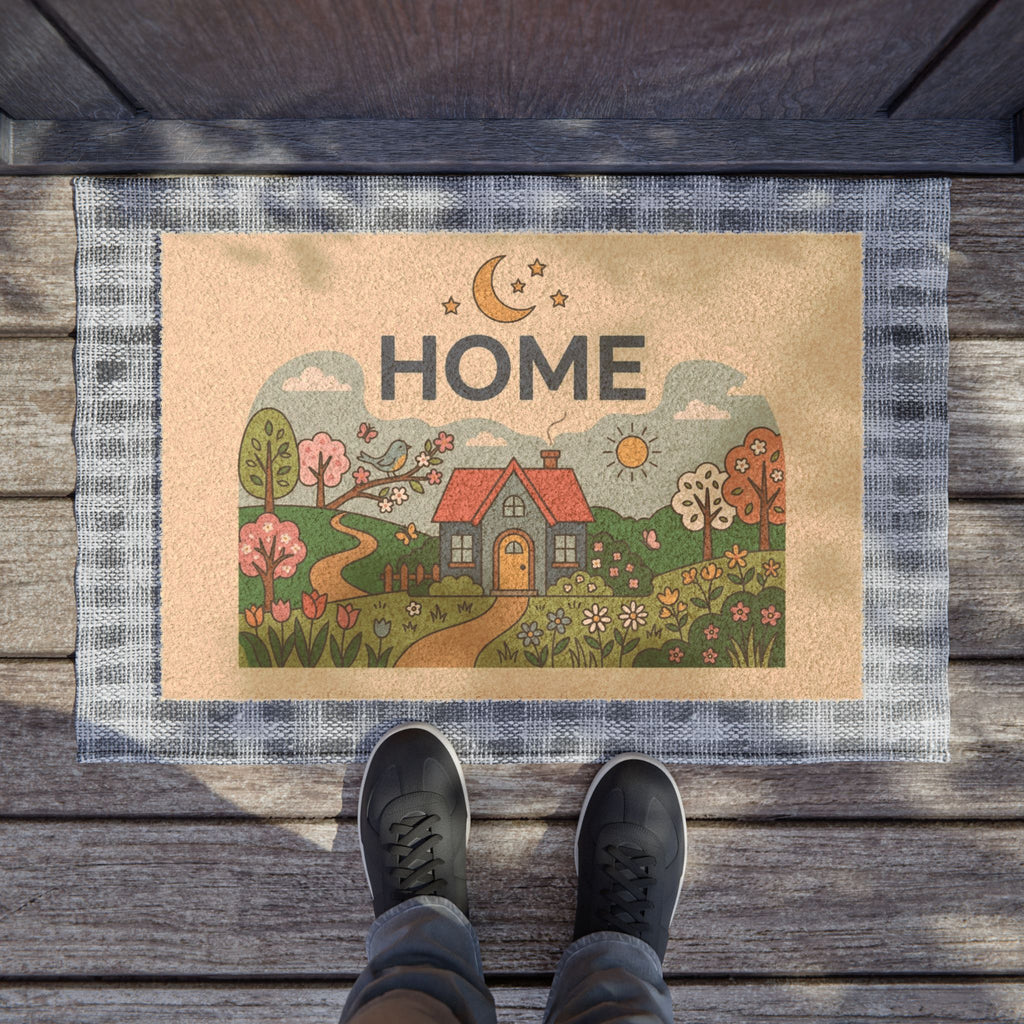 Enchanted Day and Night Spring Cottage Art