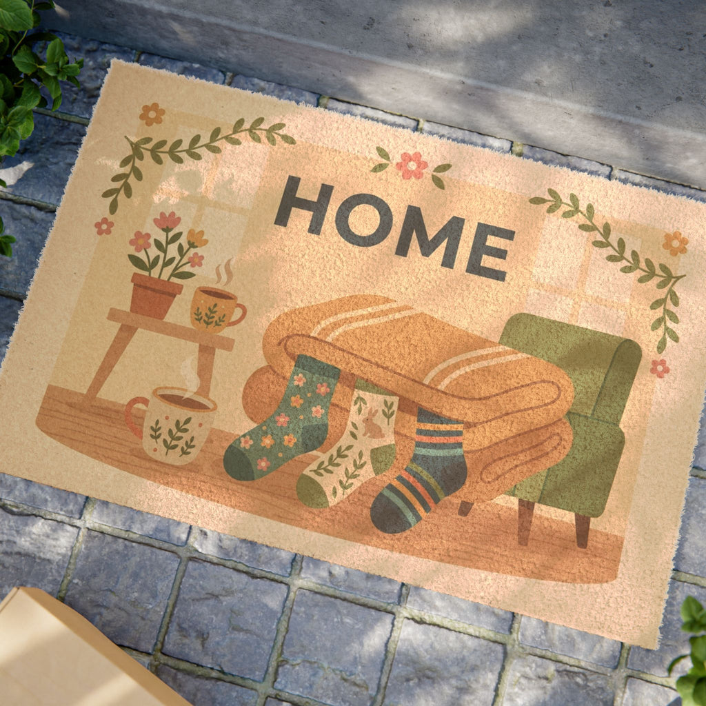 Cozy Spring Snuggle Home Art Print