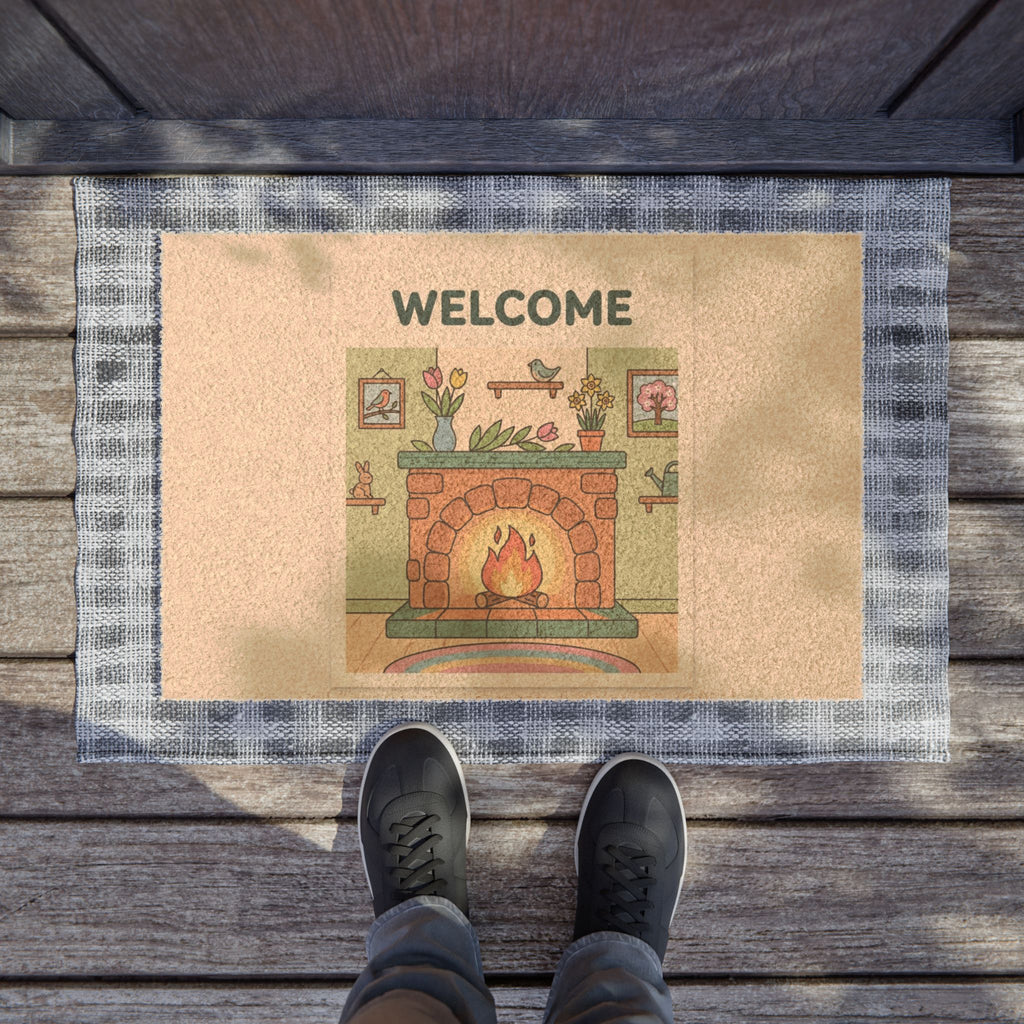 Sweet Spring Hearth Welcome Poster