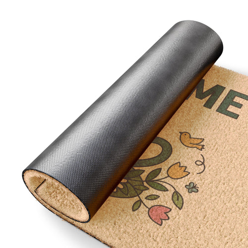 Cozy Cocoa Spring Welcome Doormat