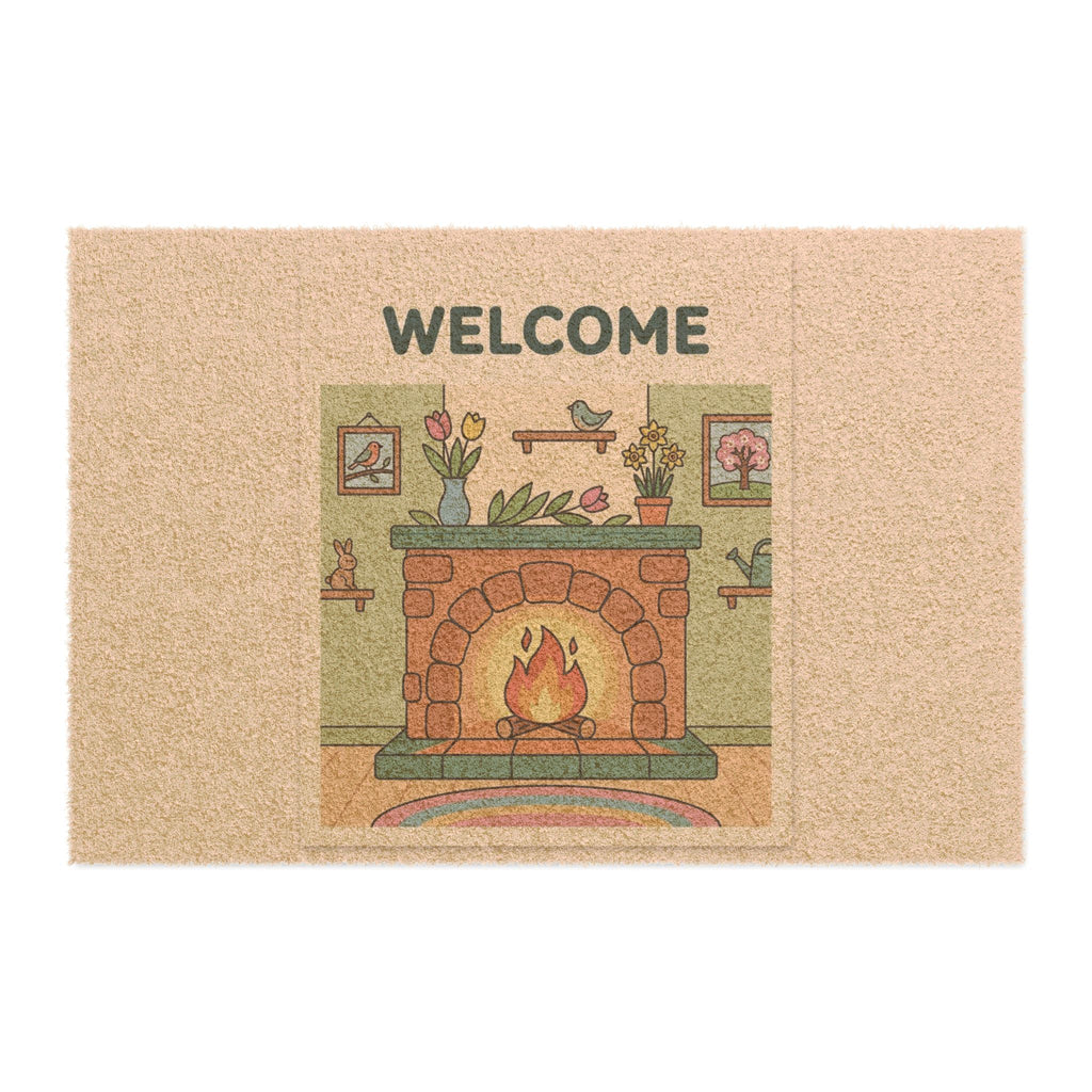 Sweet Spring Hearth Welcome Poster