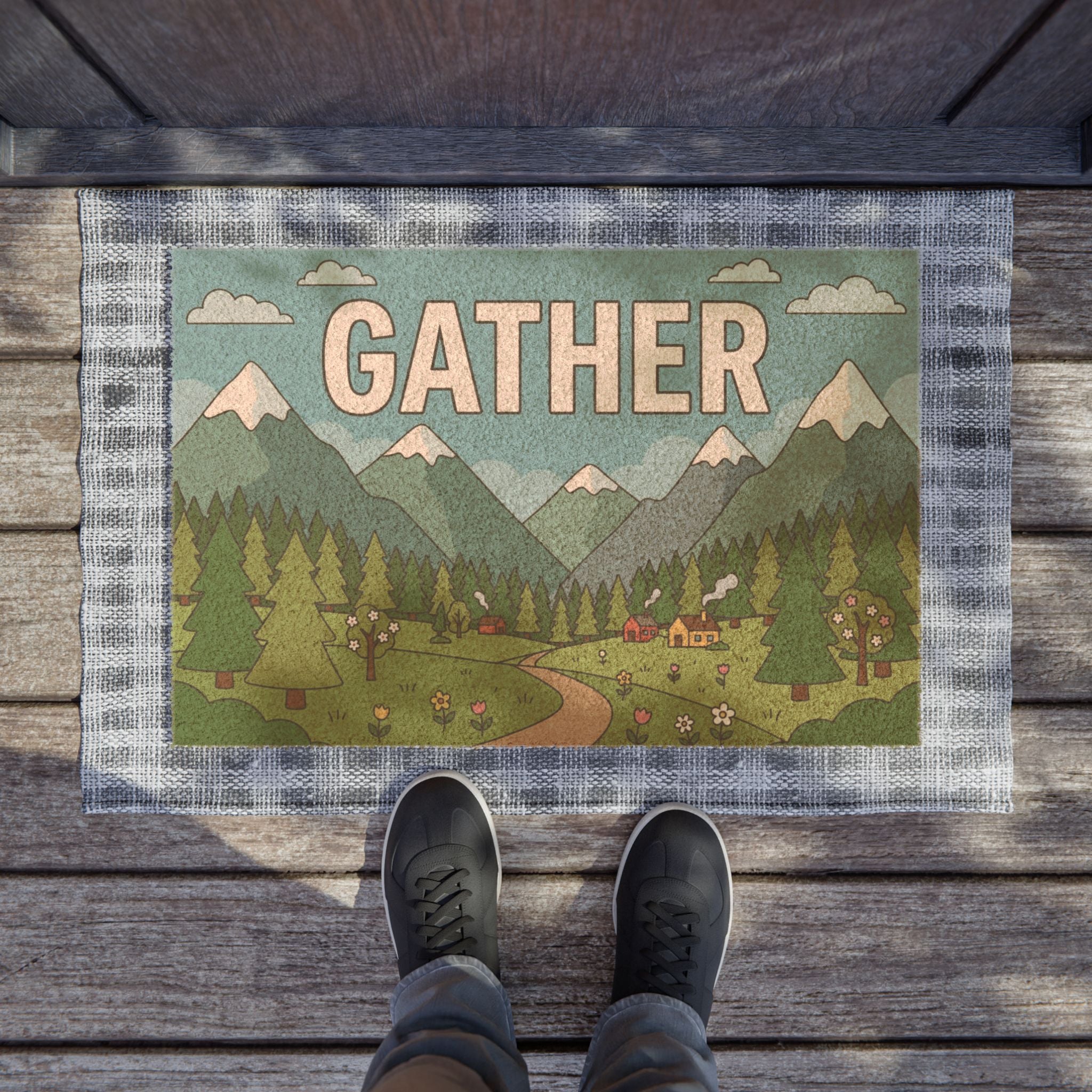 Alpine Meadow Gather Cozy Wall Art