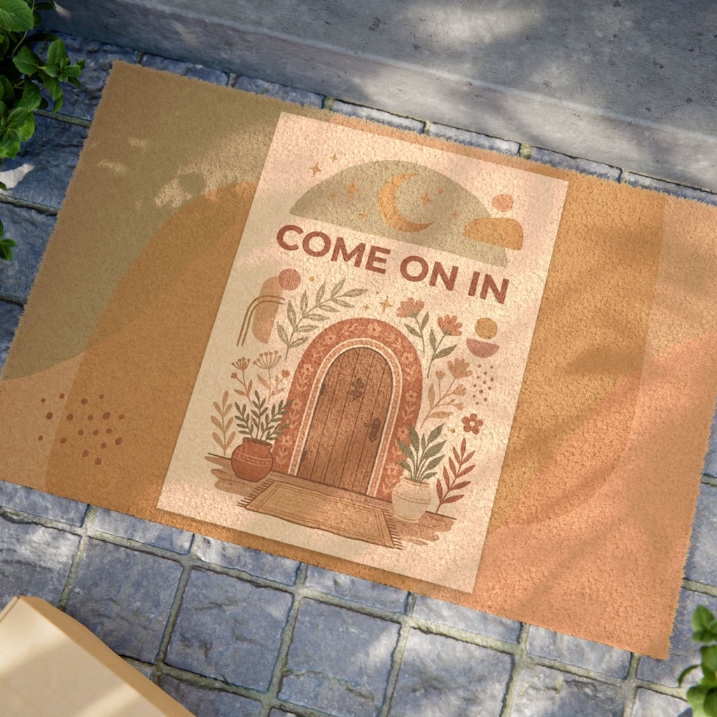 Celestial Boho Garden Welcome Art Print