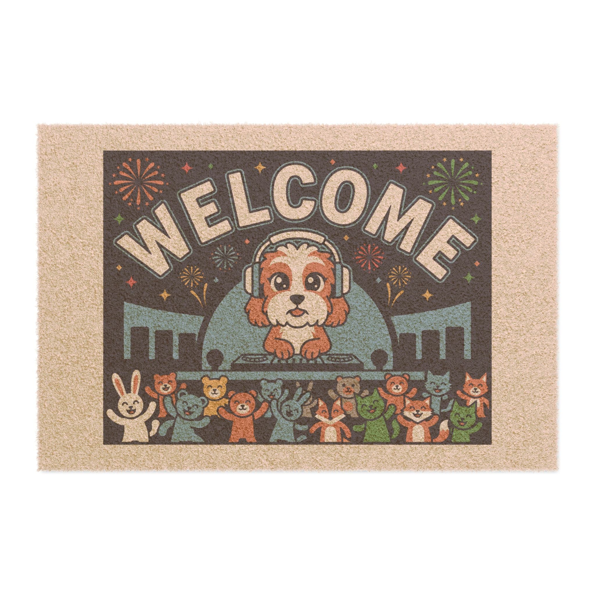 Simple Bold Doodle DJ Bash