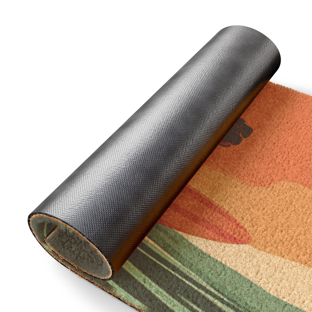 Surf's Up Pups Welcome Mat