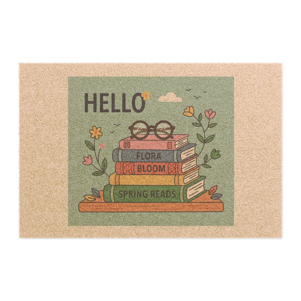 Cozy Spring Bookworm Art Print