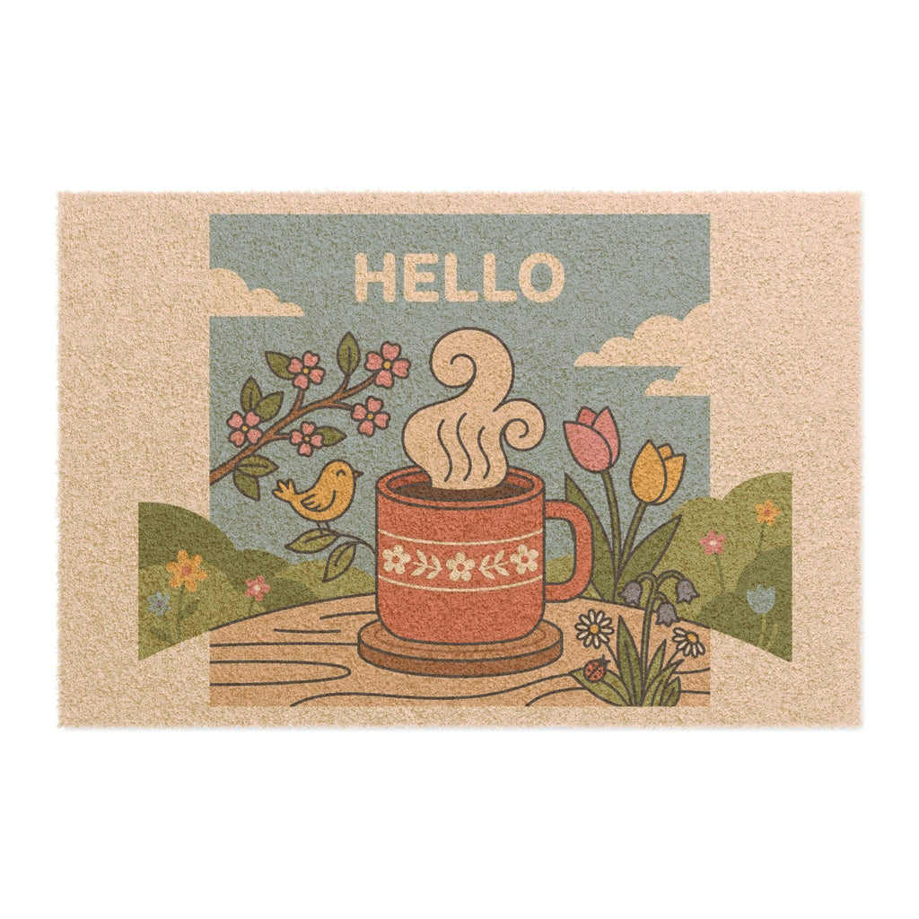 Hello Spring Cozy Mug Wall Art