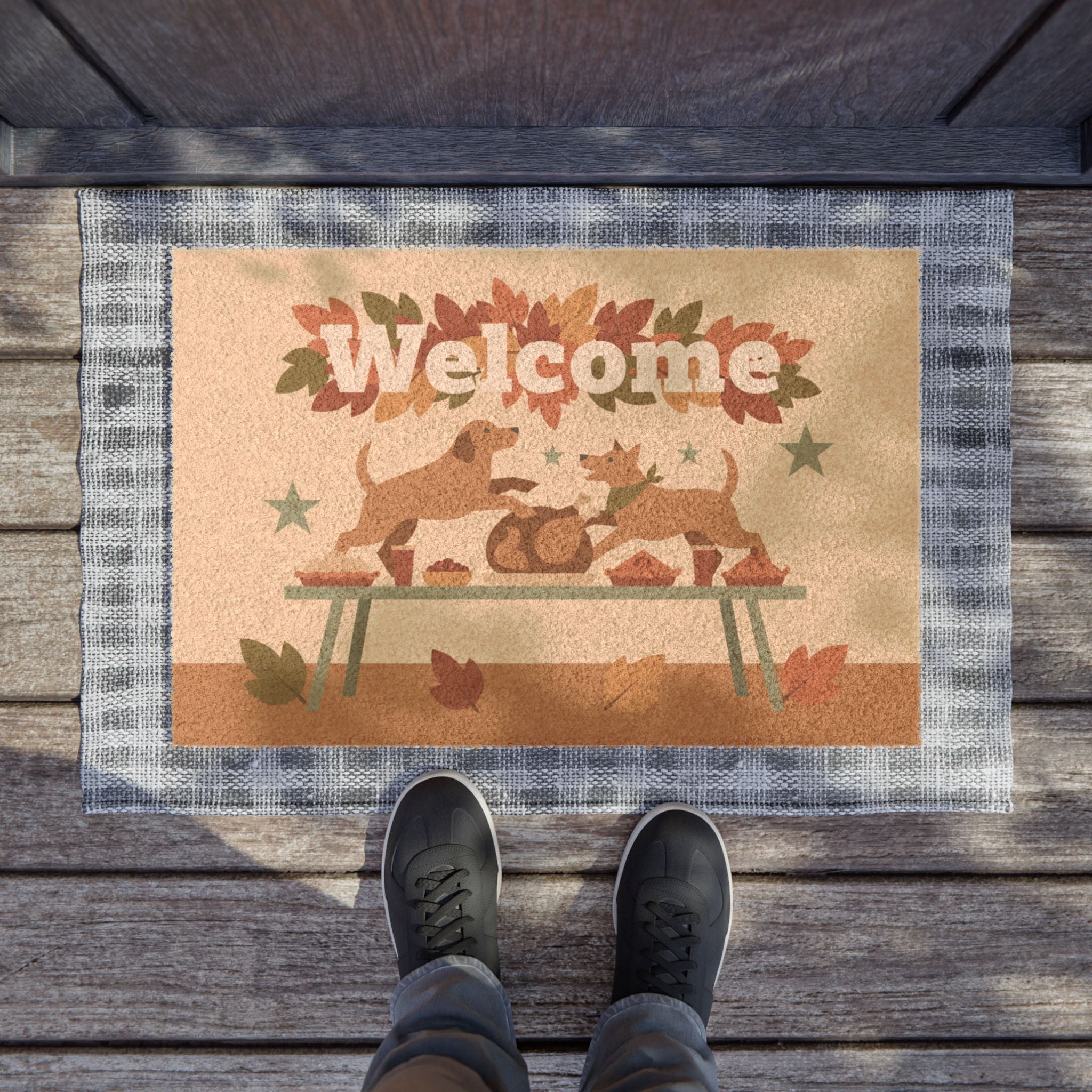 Cozy Canine Feast Fun