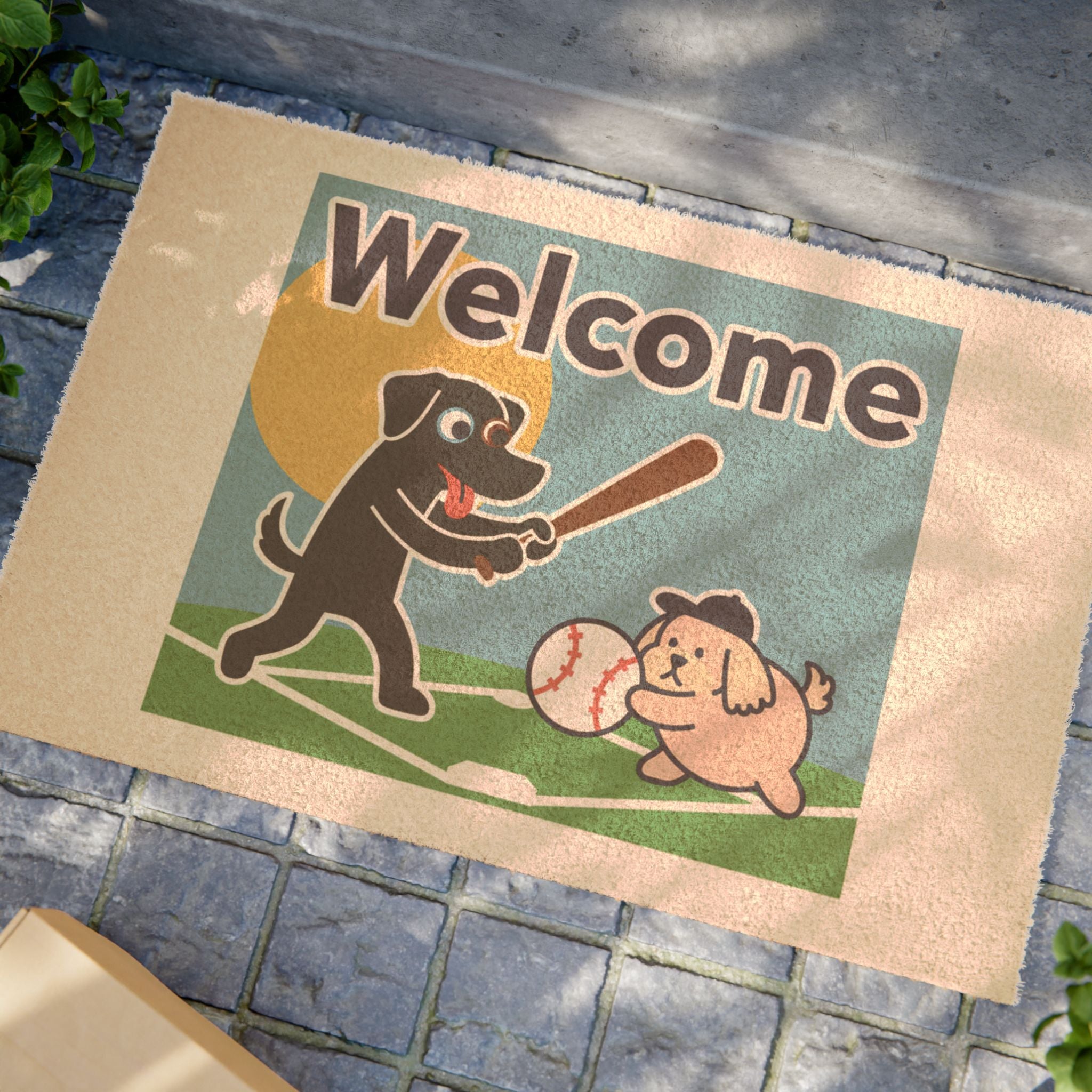 Big Swing, Little Pitch: Bold Baseball Pups