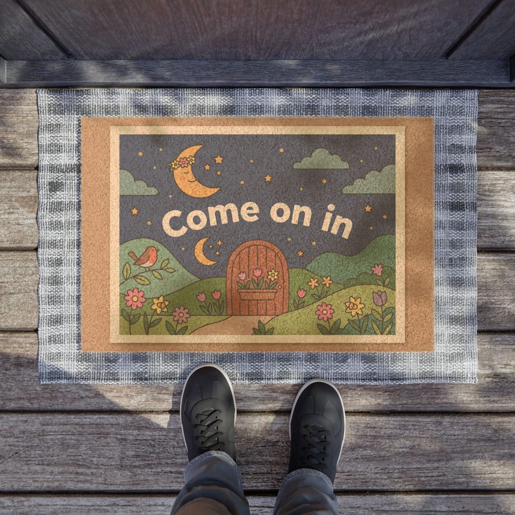 Moonlit Garden Welcome Sign