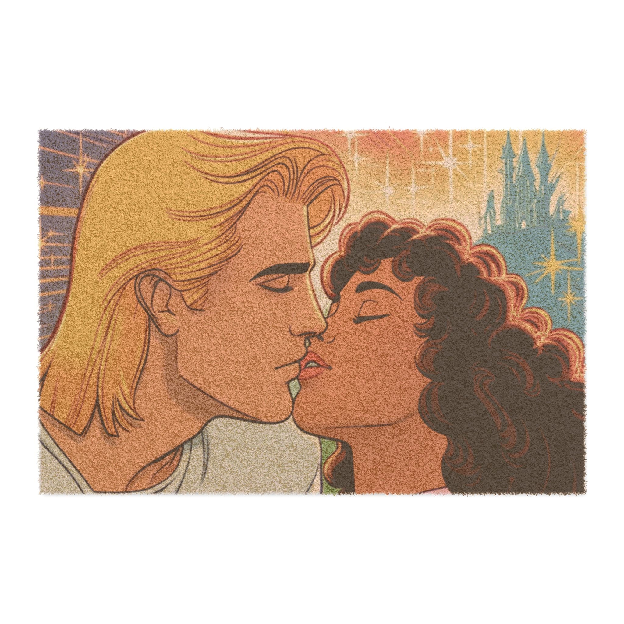 Fairytale Kiss Doormat: Magical Entry