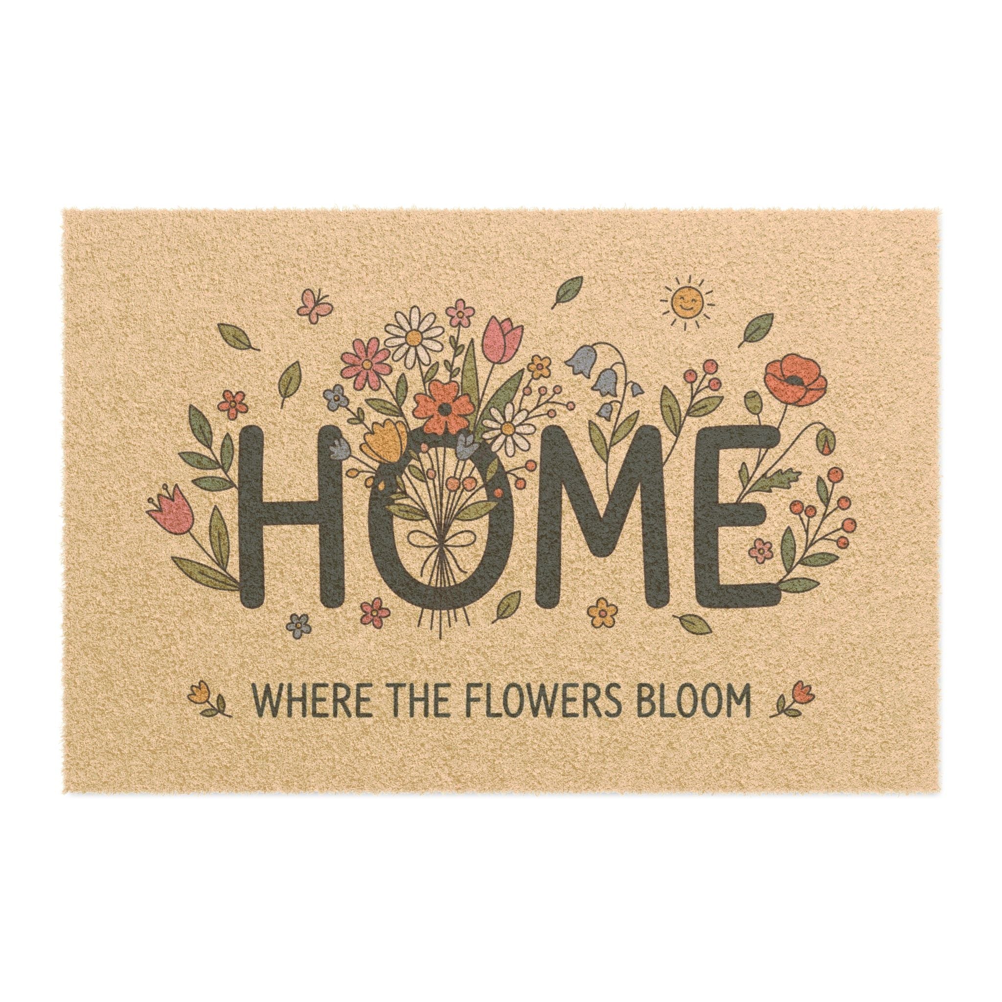 Springtime Wildflower Home Art Print