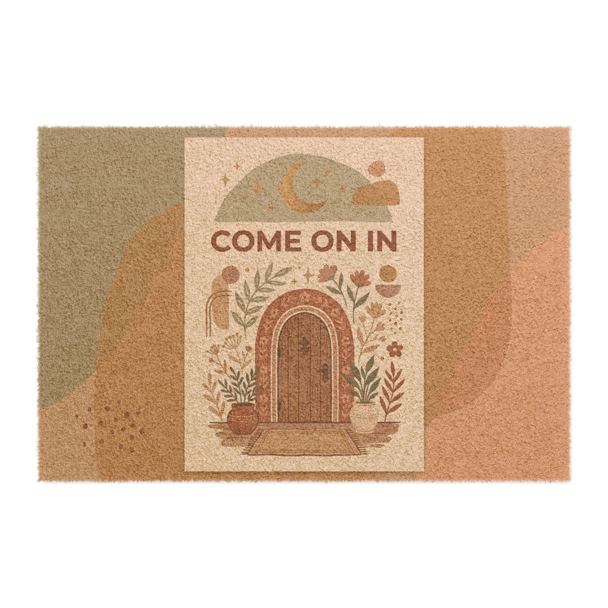 Celestial Boho Garden Welcome Art Print