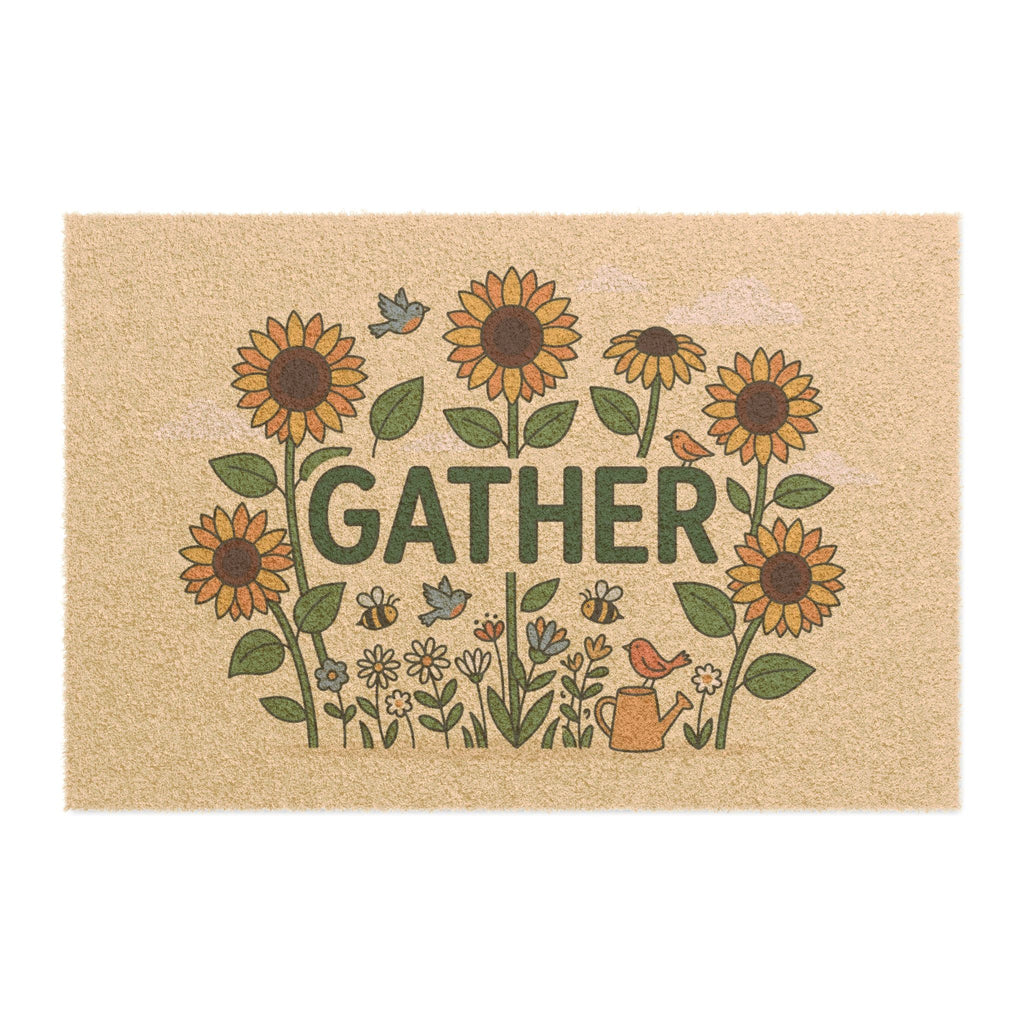Modern Sunny Sunflowers Gather Art Print