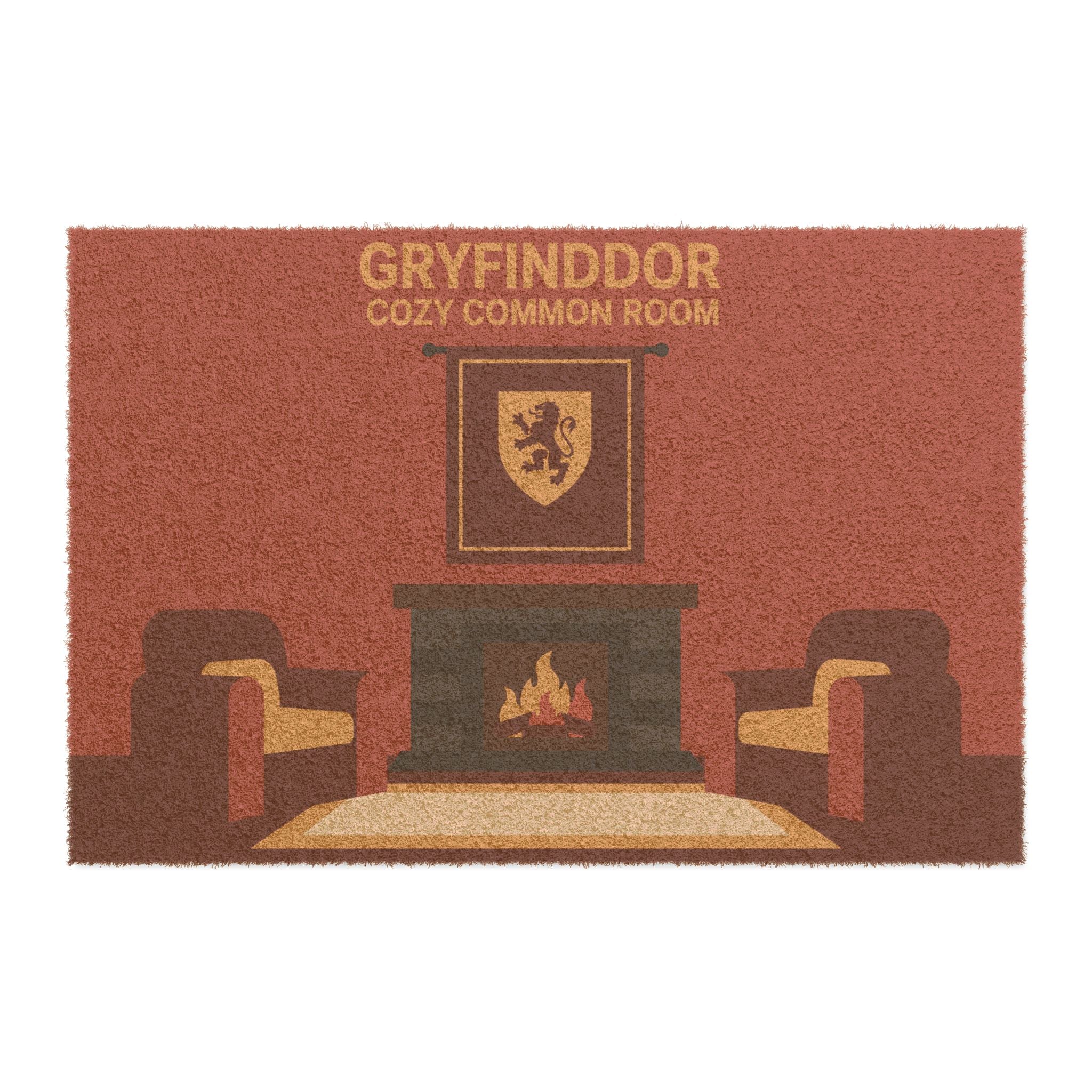 Bold Gryffindor Common Room Art